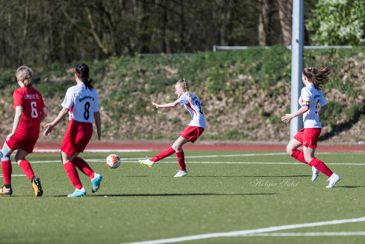 Bild 183 - wBJ Walddoerfer - Eimsbuettel : Ergebnis: 5:3